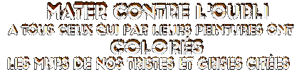 KASDEDI a tous ceux qui m'encouragent &agrave; continuer de mettre en lumi&egrave;re la sc&egrave;ne graff de neuch !!!!